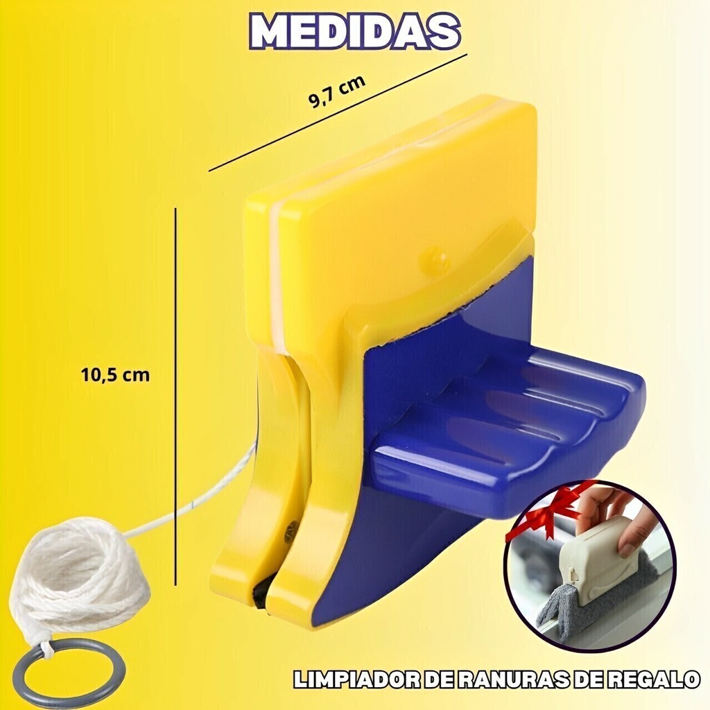 LIMPIA VIDRIOS MAGNETICO