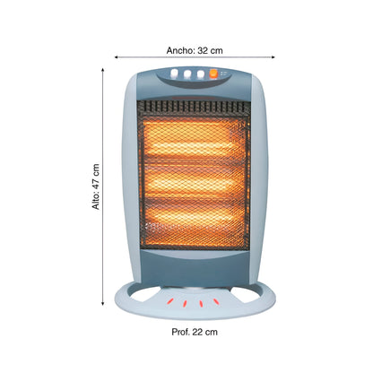 Estufa Halogena 3 Velas