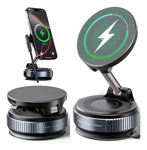 Soporte 360° con Carga Inalámbrica
