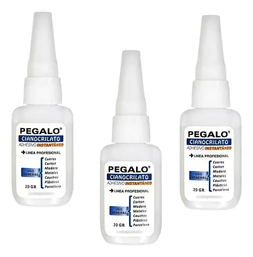 PACK 3 Pegamentos Profesional Ultra Resistente