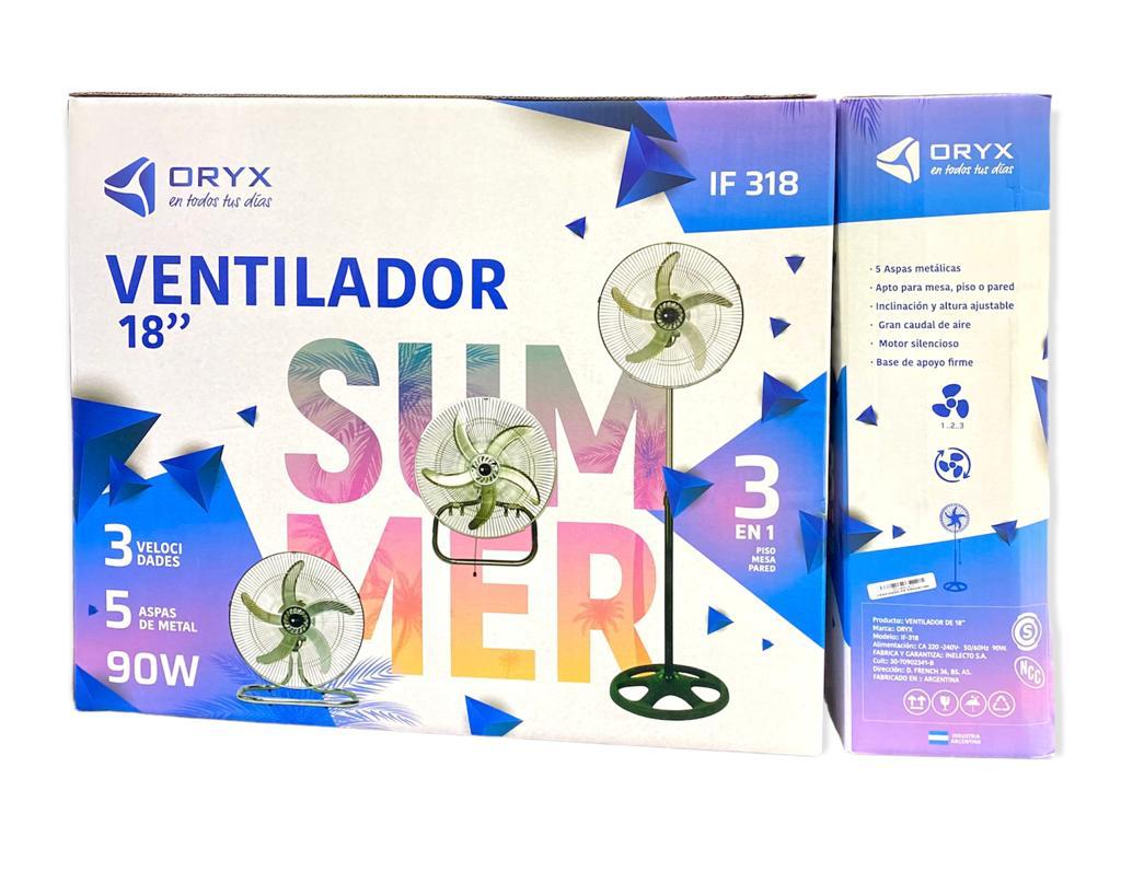 VENTILADOR ORYX 18"