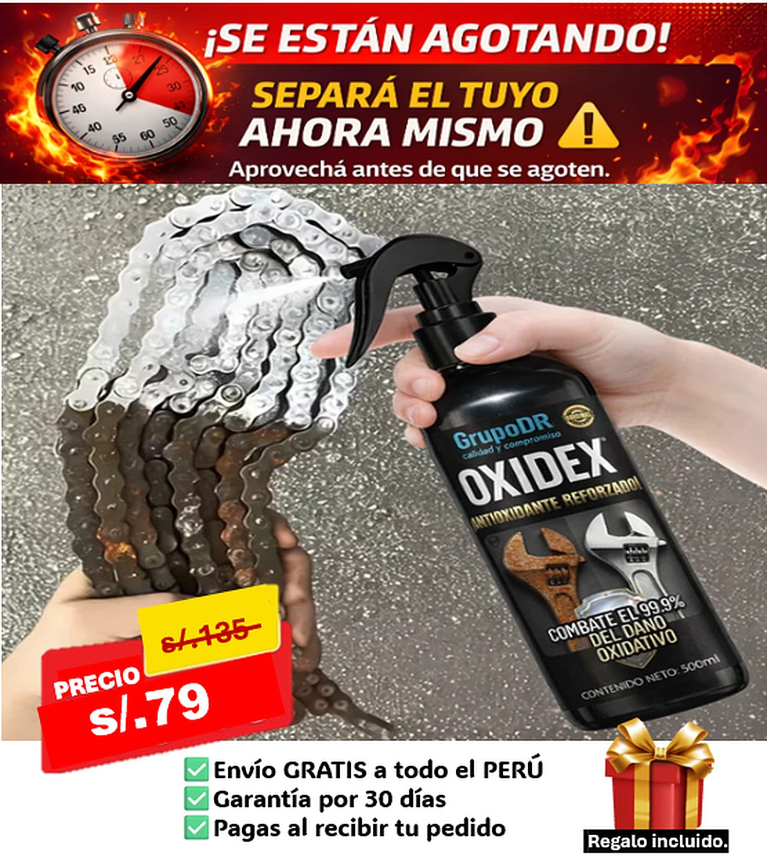 OXIDEX  500ml+ REGALO🎁