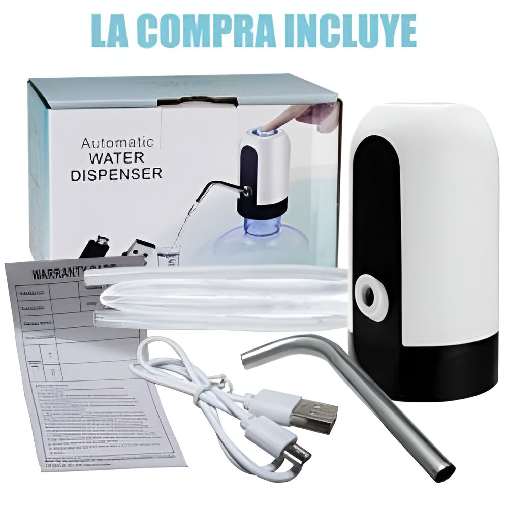 DISPENSER DE AGUA RECARGABLE