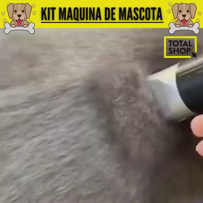 KIT MÁQUINA DE MASCOTA PROFESIONAL