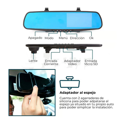 ESPEJO RETROVISOR INTELIGENTE