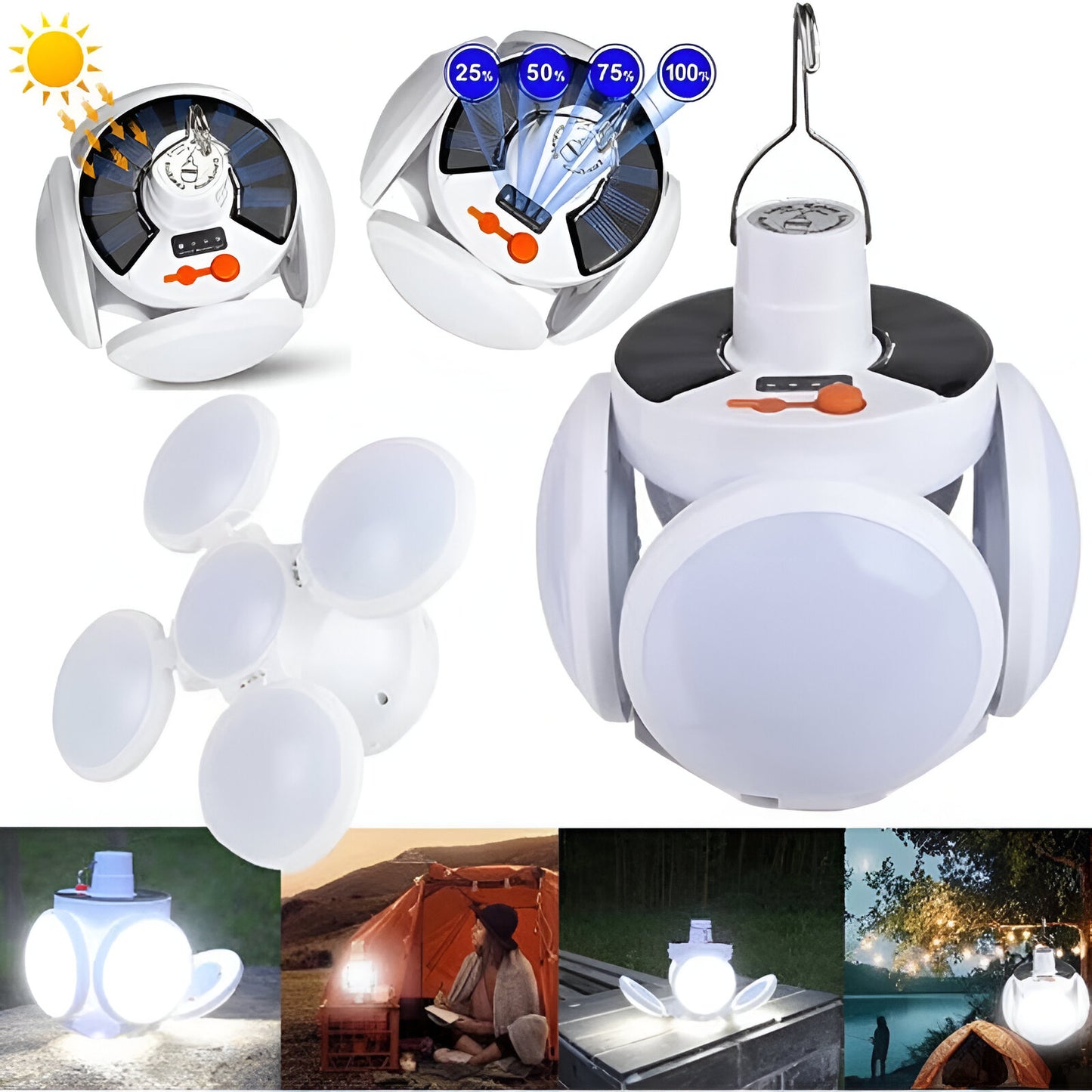 LAMPARA SOLAR LED